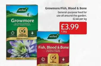 Aldi Growmore, Fish, Blood & Bone offer