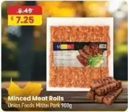 MyMINIMIX Union Foods Mititel Pork Minced Meat Rolls offer