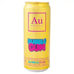 Iceland Au Vodka Bubble Gum 330ml offer
