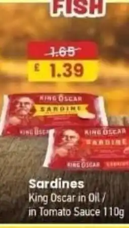 MyMINIMIX King Oscar Sardines offer