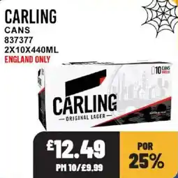 Bestway Carling original lager offer