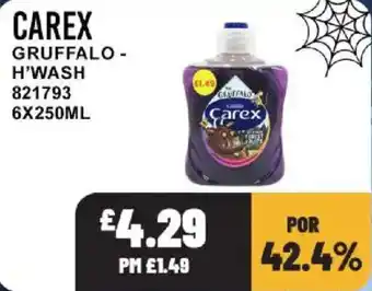 Carex gruffalo h'wash