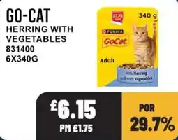 Bestway Go-cat herring with vegetables offer