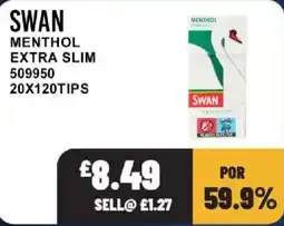 Bestway Swan menthol extra slim offer