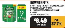 Bestway Rowntree's fruit pastilles offer