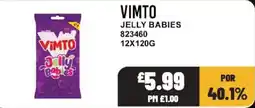 Bestway Vimto jelly babies offer