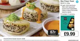 Booker Wholesale Chef's Menu Bao Prawn Toast offer