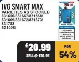 Bestway Ivg smart max offer
