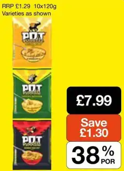 Booker Wholesale Pot noodles offer