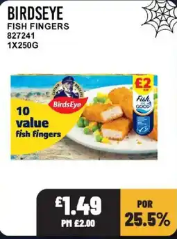 Bestway Birdseye fish fingers offer