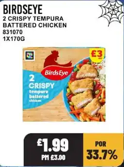 Bestway Birdseye crispy tempura battered chicken offer
