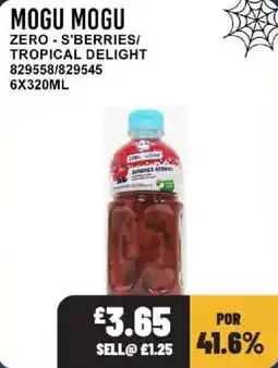 Bestway Mogu Mogu zero s'berries tropical delight offer