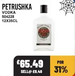 Bestway Petrushka vodka offer