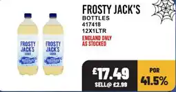 Bestway Frosty Jack's cider offer