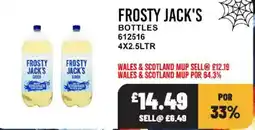 Bestway Frosty Jack's cider bottles offer