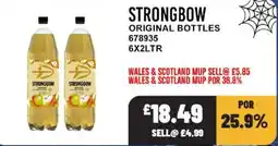 Bestway Strongbow original bottles offer