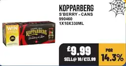 Bestway Kopparberg s'berry offer