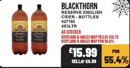 Bestway Blackthorn reserve english cider offer