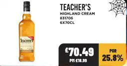 Bestway Teacher's highland cream offer