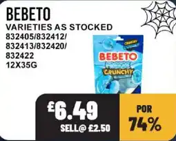 Bestway Bebeto crunchy gummy offer