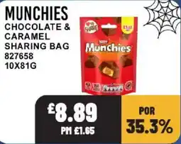 Bestway Munchies chocolate & caramel sharing bag offer