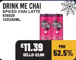 Bestway Drink Me Chai spiced chai latte offer