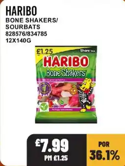 Bestway Haribo bone shakers offer
