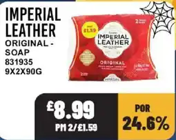 Bestway Imperial leather original soap offer