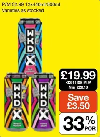 Wkd x