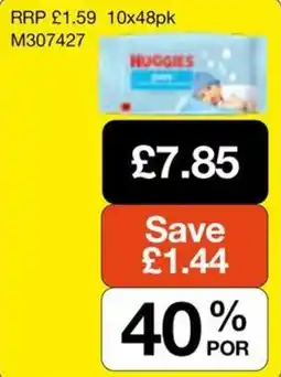 Booker Wholesale Huggies wipes offer