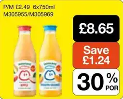 Booker Wholesale Wonder Bay juice offer