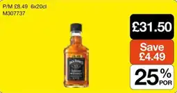 Booker Wholesale Jack Daniel's whisky offer