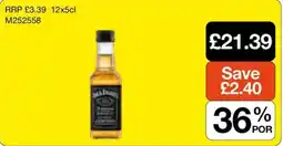 Booker Wholesale Jack Daniel's offer
