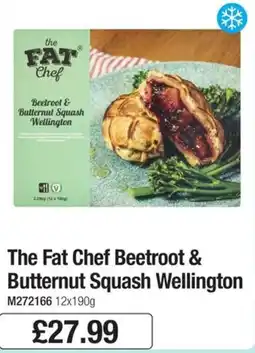 Booker Wholesale The Fat Chef Beetroot & Butternut Squash Wellington offer
