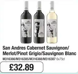 Booker Wholesale San Andres Cabernet Sauvignon offer