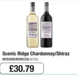 Booker Wholesale Scenic Ridge Chardonnay/Shiraz offer