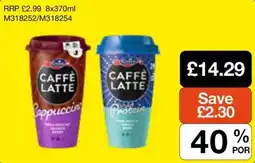 Booker Wholesale Caffé Latte offer