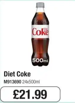 Booker Wholesale Diet Coke offer