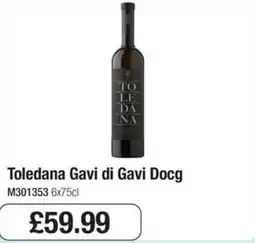 Booker Wholesale Toledana gavi di gavi docg offer