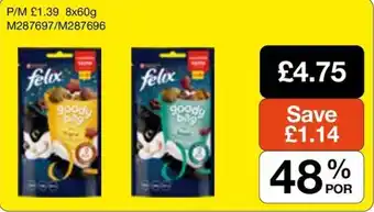 Felix goody bag