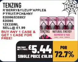Bestway Tenzing natural energy offer