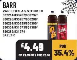 Bestway Barr cola offer