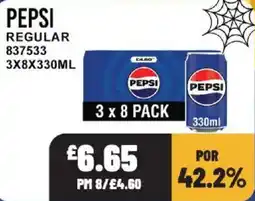 Bestway Pepsi regular offer