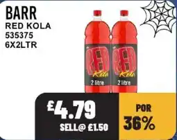 Bestway Barr red kola offer