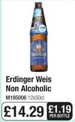Booker Wholesale Erdinger Weis Non Alcoholic offer