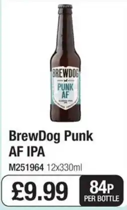 Booker Wholesale BrewDog Punk AF IPA offer