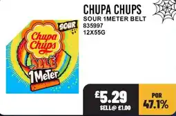 Bestway Chupa Chups sour 1 meter belt offer