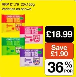 Booker Wholesale Candy Kittens Snotters offer
