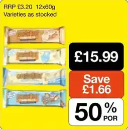 Booker Wholesale Gourmet chocolate bars offer