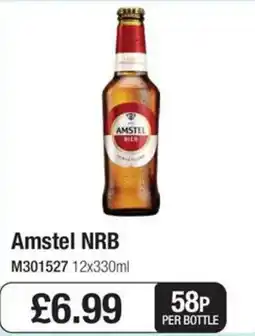 Booker Wholesale Amstel nrb offer